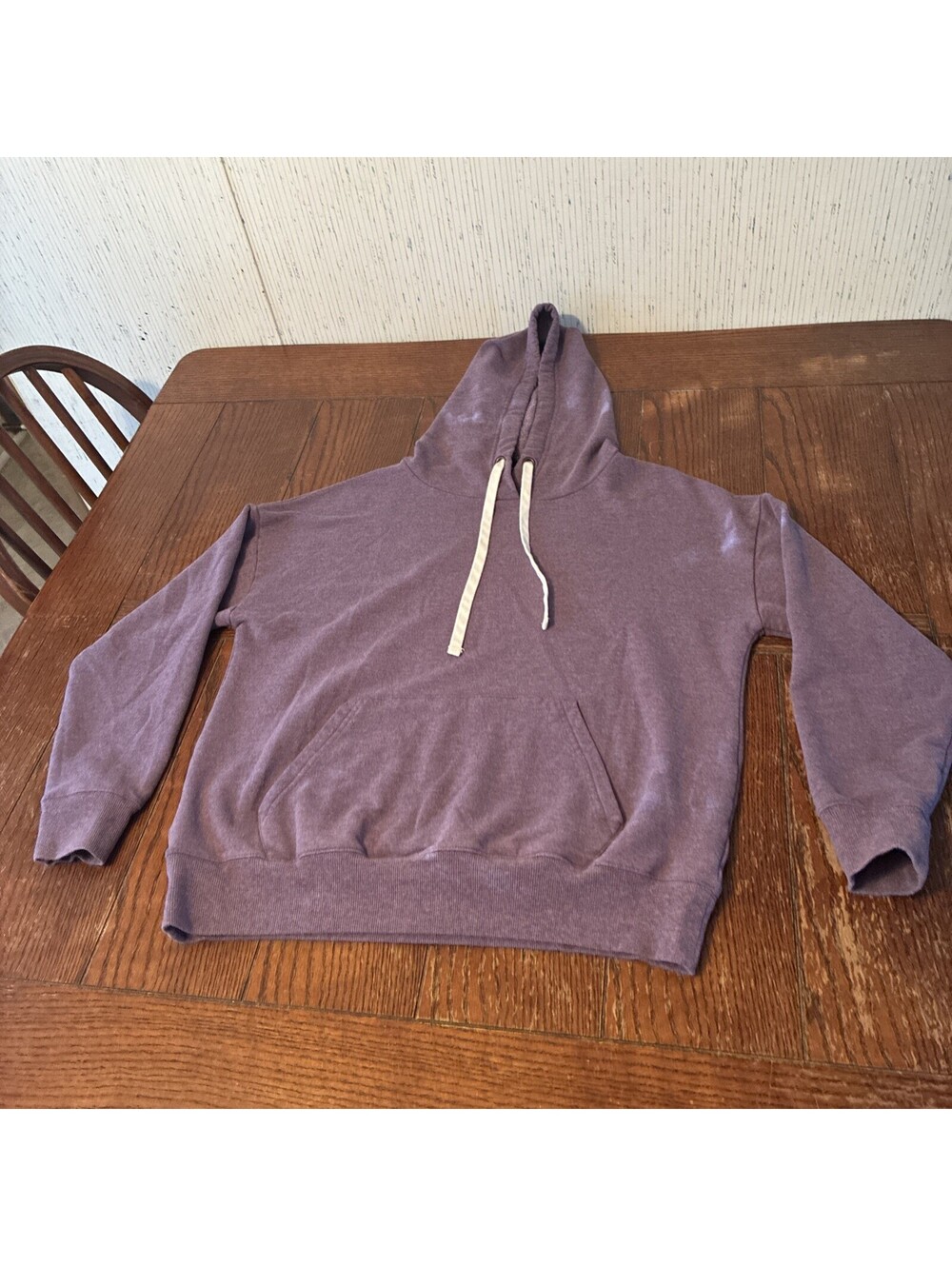 Buffalo David Bitton Hoodie Womenโs S Purple Pullover Sweater with Pocket